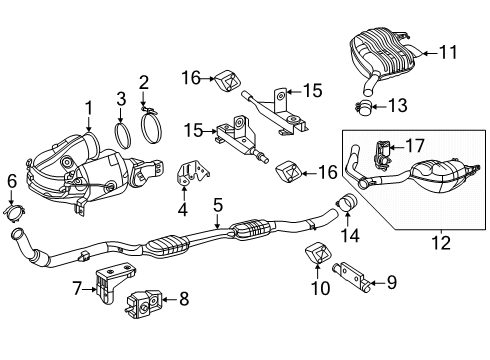 2025 Mercedes-Benz E53 AMG Exhaust Components