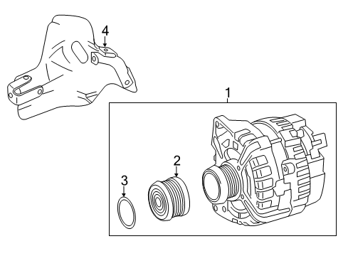 2014 Mercedes-Benz CLA250 Alternator Diagram 2