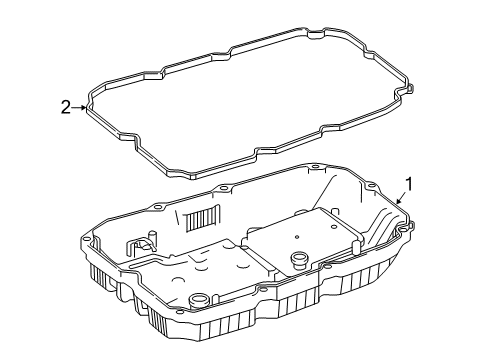 2015 Mercedes-Benz CLS63 AMG S Transmission Components - Maintenance Diagram 2