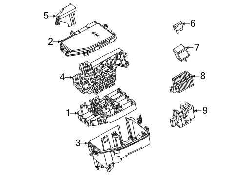 2024 Mercedes-Benz CLA35 AMG Fuse & Relay Diagram 2