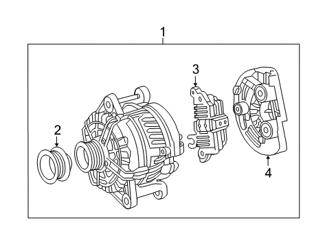 2011 Mercedes-Benz SL63 AMG Alternator Diagram 2