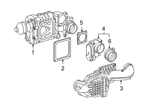 2003 Mercedes-Benz C230 Supercharger Diagram 2