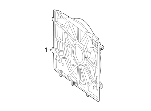 2024 Mercedes-Benz SL63 AMG S E Performance Cooling Fan