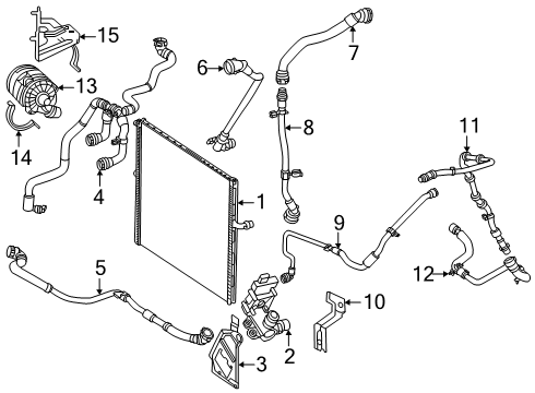 2024 Mercedes-Benz GLE350 Intercooler