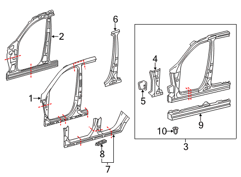 2014 Mercedes-Benz GL550 Aperture Panel