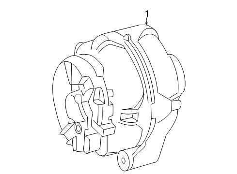 2005 Mercedes-Benz SLK55 AMG Alternator Diagram 2