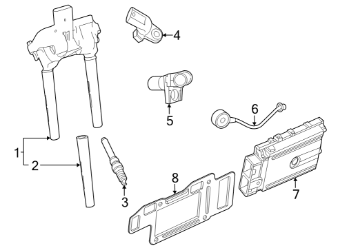 2024 Mercedes-Benz SL63 AMG S E Performance Ignition System