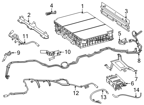 2024 Mercedes-Benz GLE450e Hybrid Components