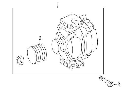 2014 Mercedes-Benz E250 Alternator Diagram 2
