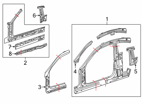2014 Mercedes-Benz C250 Aperture Panel