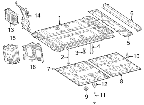 2024 Mercedes-Benz EQE SUV AMG Battery Diagram 3