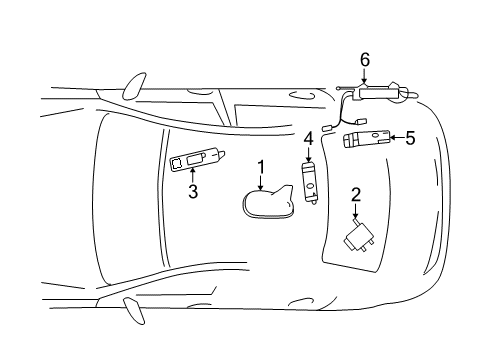 2008 Mercedes-Benz C300 Antenna & Radio