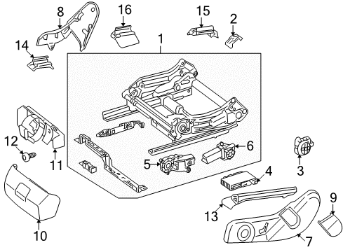 2018 Mercedes-Benz GLC63 AMG Heated Seats Diagram 5
