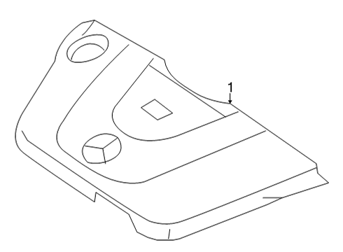 2009 Mercedes-Benz G550 Engine Appearance Cover
