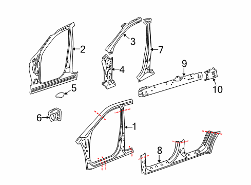 2012 Mercedes-Benz GL450 Aperture Panel