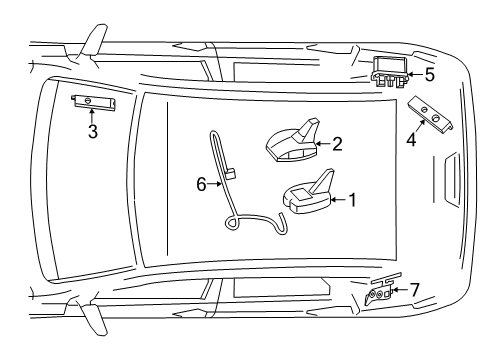 2016 Mercedes-Benz B250e Antenna & Radio