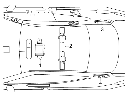 2025 Mercedes-Benz CLE300 Antenna & Radio Diagram 2