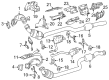 Diagram for Mercedes-Benz Exhaust Pipe - 218-490-14-21