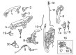 Diagram for Mercedes-Benz GLC300 Power Window Switch - 223-905-19-03-9051