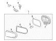 Diagram for Mercedes-Benz Fog Light Lens - 170-826-09-90