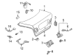 Diagram for Mercedes-Benz E430 Trunk Lock Cylinder - 208-820-10-10