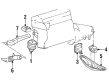 Diagram for Mercedes-Benz 300TE Engine Mount - 603-223-32-04