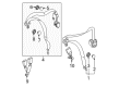 Diagram for Mercedes-Benz Seat Belt - 204-860-29-86-8P19