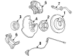 Diagram for Mercedes-Benz 300TE ABS Sensor - 124-540-14-17
