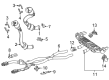Diagram for Mercedes-Benz GLS580 Exhaust Pipe - 167-490-97-04