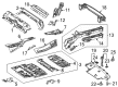 Diagram for Mercedes-Benz GLB250 Rear Crossmember - 247-610-32-01