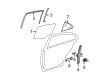 Diagram for Mercedes-Benz E55 AMG Window Run - 211-730-02-19