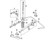 Diagram for Mercedes-Benz 300CD Sway Bars - 123-323-66-65