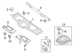 Diagram for Mercedes-Benz E400 Sun Visor - 207-810-07-10-9E86