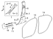 Diagram for Mercedes-Benz GLA35 AMG Weather Strip - 247-692-11-00