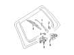 Diagram for Mercedes-Benz E500 Windshield Washer Nozzle - 211-860-08-47