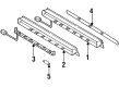 Diagram for Mercedes-Benz SL500 Third Brake Light - 129-820-13-56