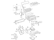 Diagram for Mercedes-Benz CL63 AMG Oil Pan - 156-010-16-27