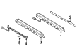 Diagram for Mercedes-Benz SL500 Third Brake Light - 129-820-14-56