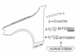 Diagram for Mercedes-Benz S560 Emblem - 213-817-99-00