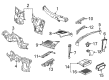 Diagram for Mercedes-Benz Grille - 253-830-68-01