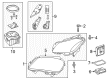 Diagram for Mercedes-Benz CLS63 AMG S Lighting Control Module - 218-900-44-06