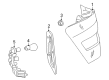 Diagram for Mercedes-Benz Back Up Light - 204-906-60-03-64