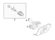 Diagram for Mercedes-Benz Side Marker Light - 221-820-05-21