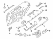 Diagram for Mercedes-Benz G580 Interior Lights - 463-825-10-00