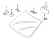 Diagram for Mercedes-Benz S400 Car Mirror - 221-810-31-17-8K67