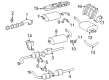 Diagram for Mercedes-Benz Exhaust Tip - 463-490-23-21