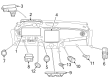 Diagram for Mercedes-Benz SL63 AMG S E Performance Instrument Cluster - 297-900-39-21