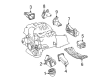 Diagram for Mercedes-Benz E320 Engine Mount - 211-242-16-01