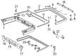 Diagram for Mercedes-Benz E430 Bumper Cover - 210-880-19-71