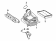 Diagram for Mercedes-Benz A35 AMG Air Duct - 260-090-14-00